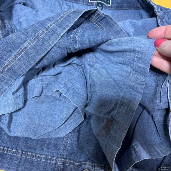 Karen Scott Blue Mini Pencil Skorts Casual - Picture 6 of 7